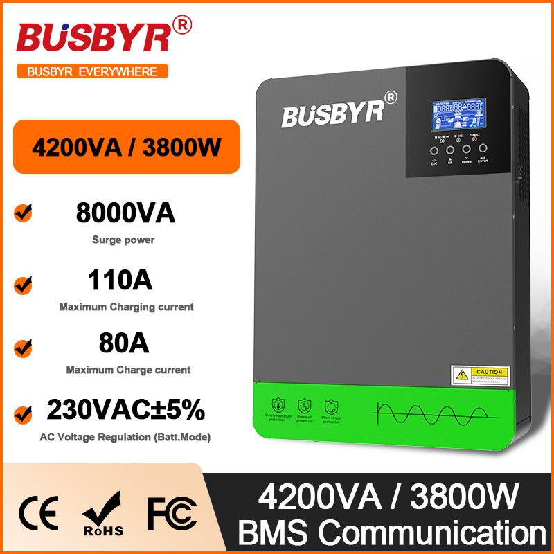 Resin Vat - 4.2KW 6.2KW Hybrid Solar Inverters 24V
