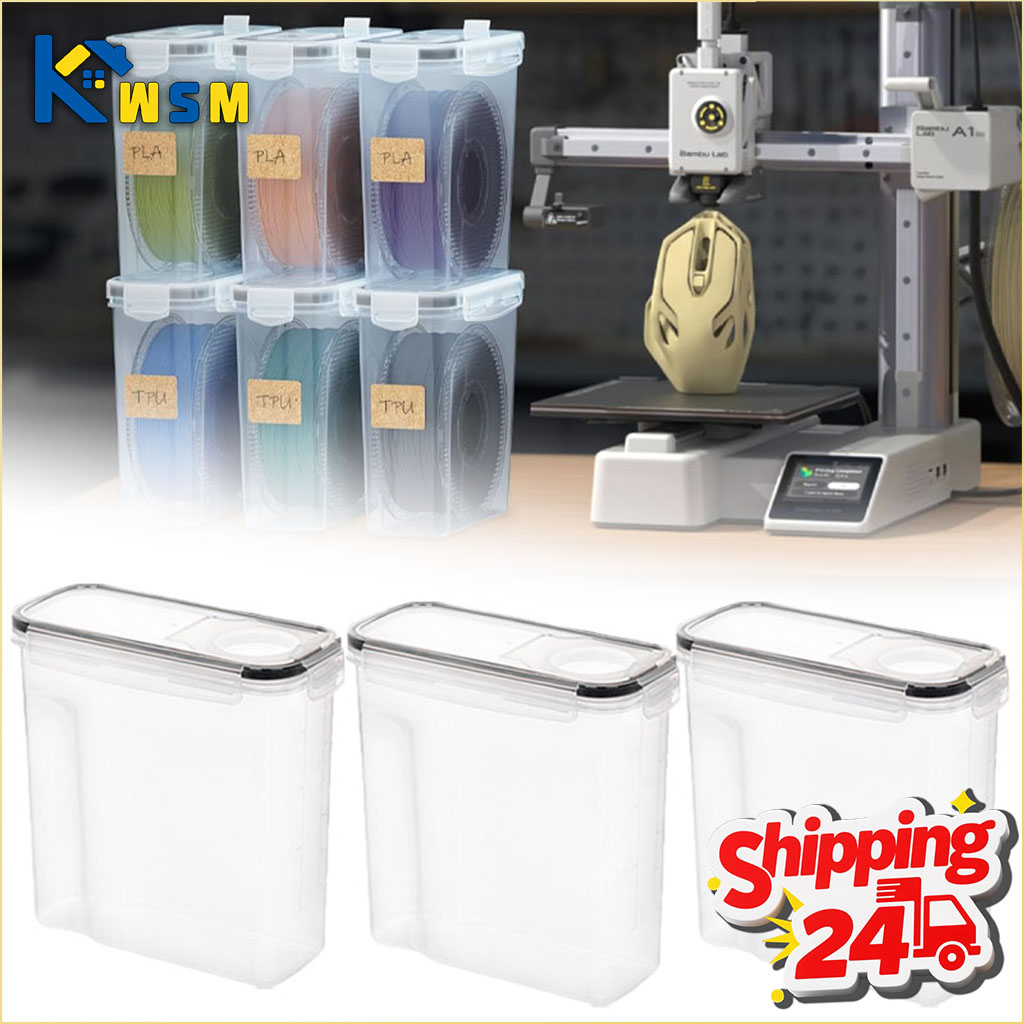Enclosure 3D Printer - 1-4pcs 3D Printer Filament Dry Box