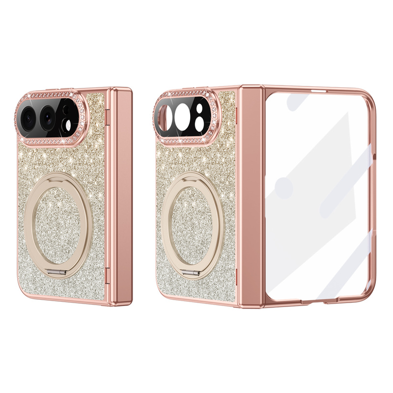 Glass Bed - Starlight Light Luxury Glitter Case For