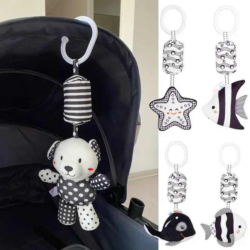 Carriage Bed - Stroller Bed Hanging Bell Plush Doll