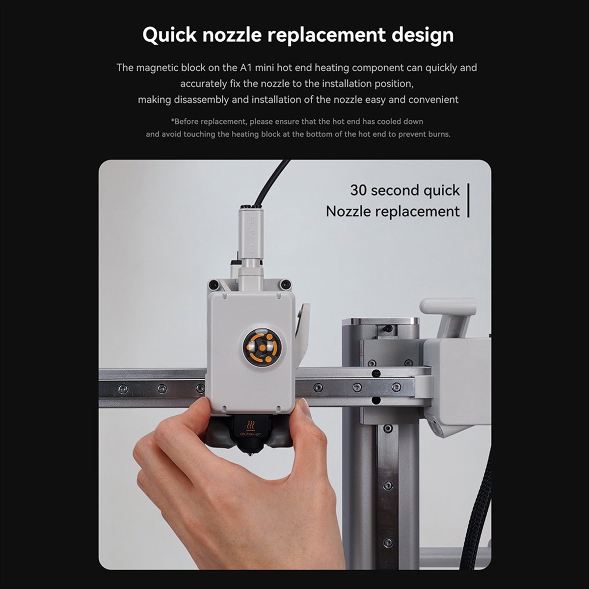 Hotend Assembly - DT1410/Hotend Kit for A1/A1 Mini Fast