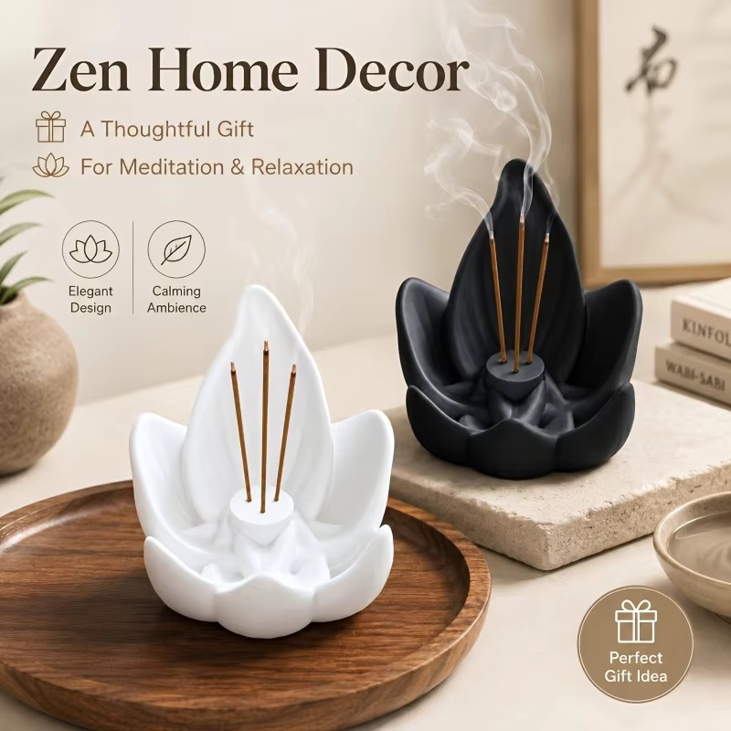 3D Printer Stand - Zen Chinese Style Lotus Incense Burner