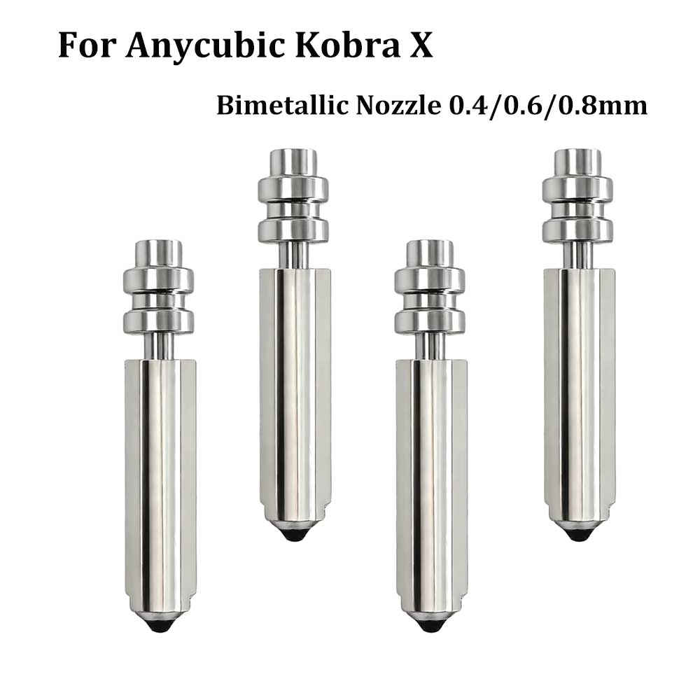 Hotend 0.4Mm - For Anycubic Kobra X 0.6/0.8/0.4mm Heatbreak