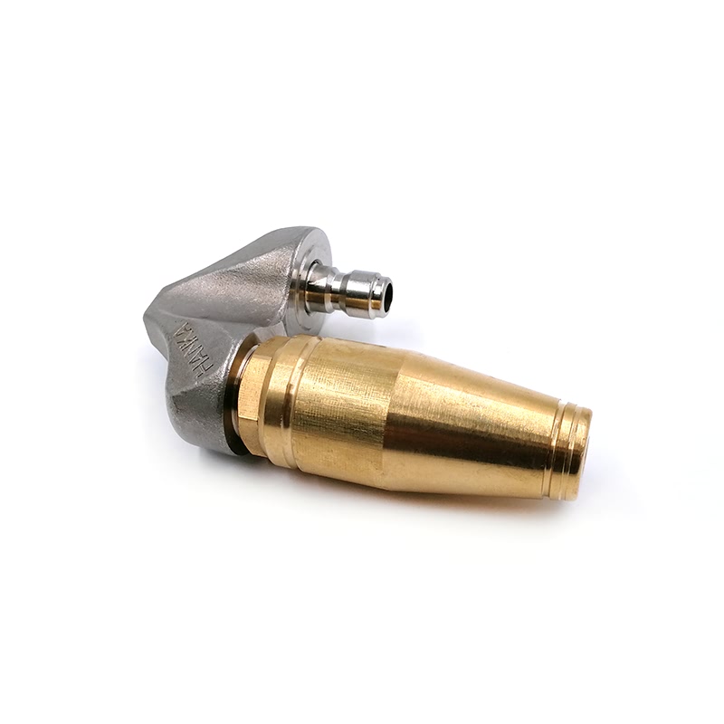 Nozzle Brass - YS Brass Turbo Sewer Nozzle Root