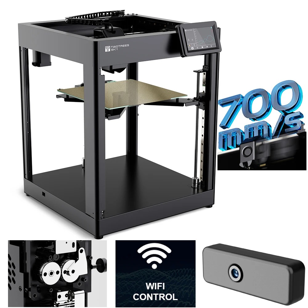 Corexy 3D Printer Kit - Twotrees SK1 High Speed 3D Printer