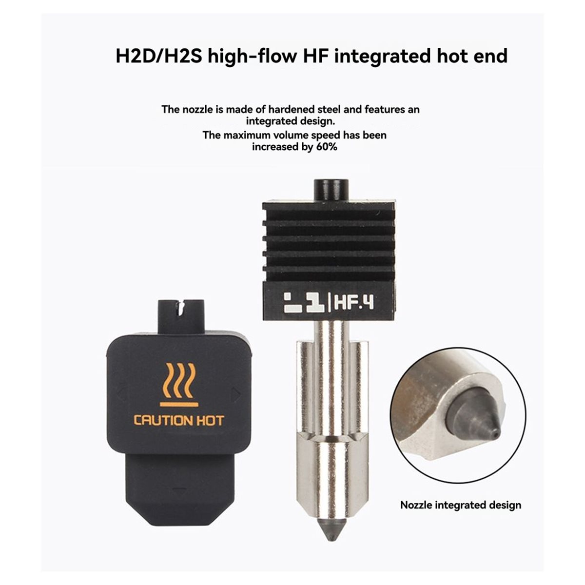 Hotend 0.4Mm - A64I For H2D H2S Hotend Kit