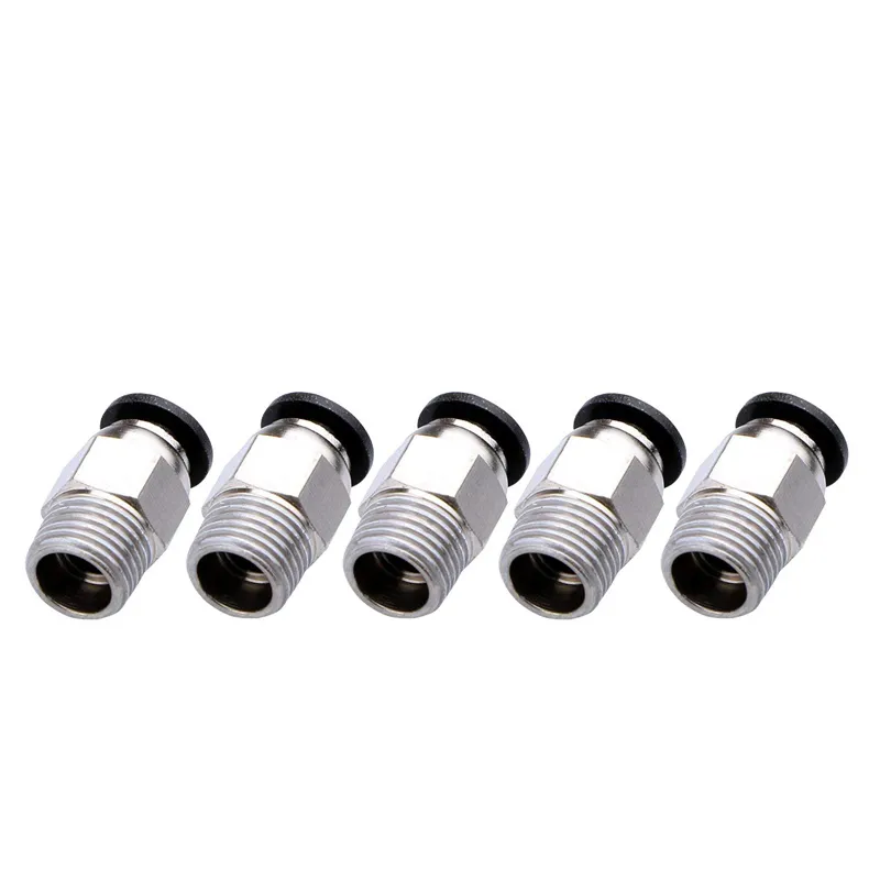 Bowden Tube - 10Pcs/Lot PC4-M6 PC4-01 Quick Pneumatic Fitting