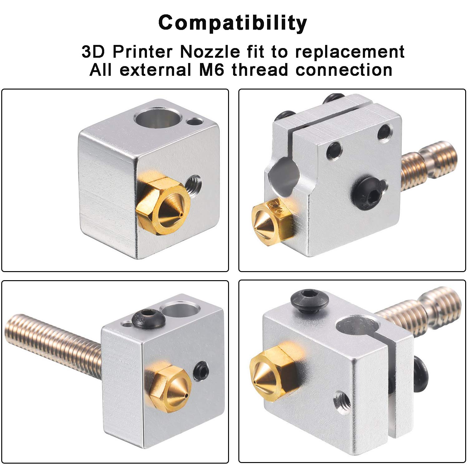 0.4mm Brass Nozzles 3D Printer - Hotend 0.4Mm review and price
