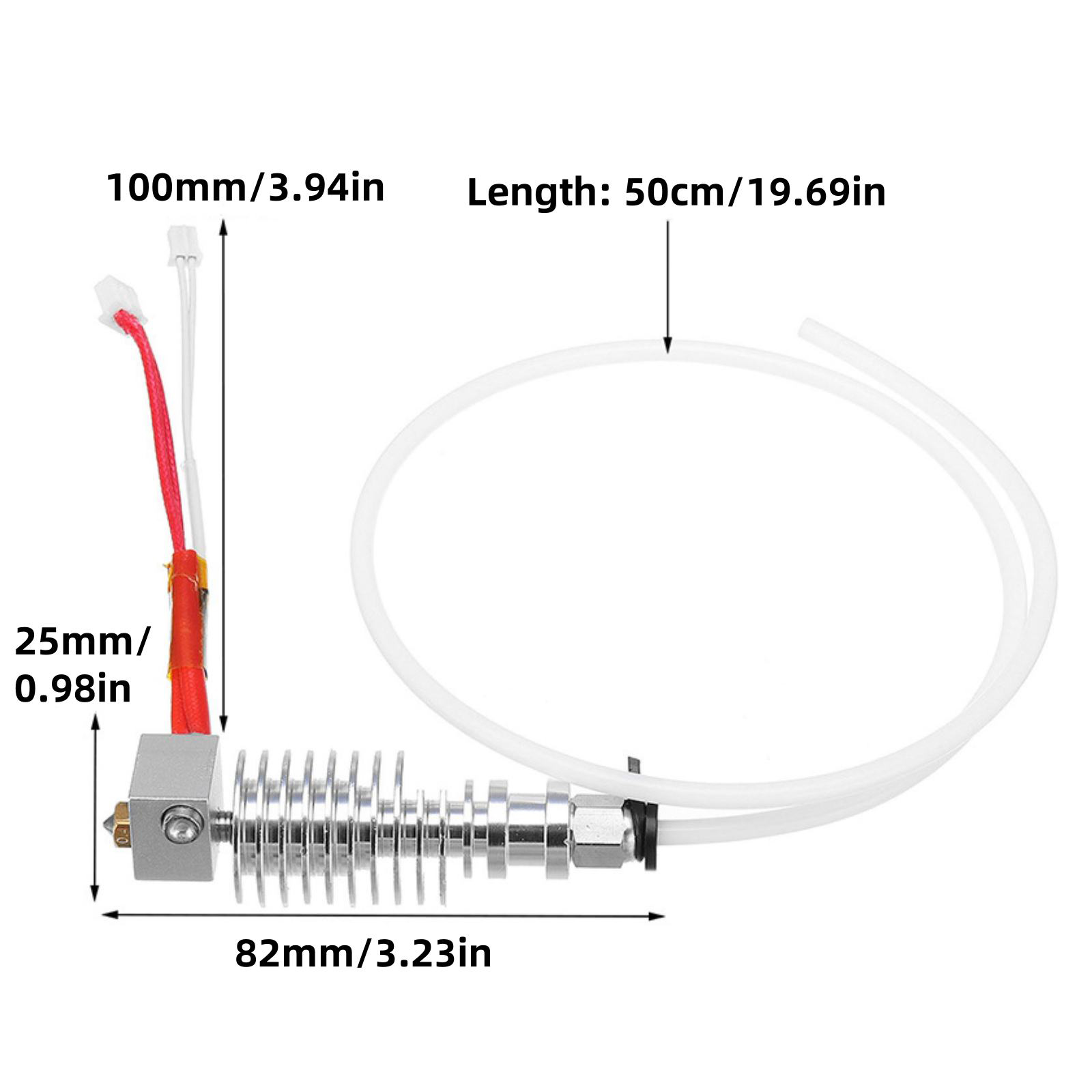 1PC V5 J-Head Hotend Kit 0.4mm - Hotend 0.4Mm review and price