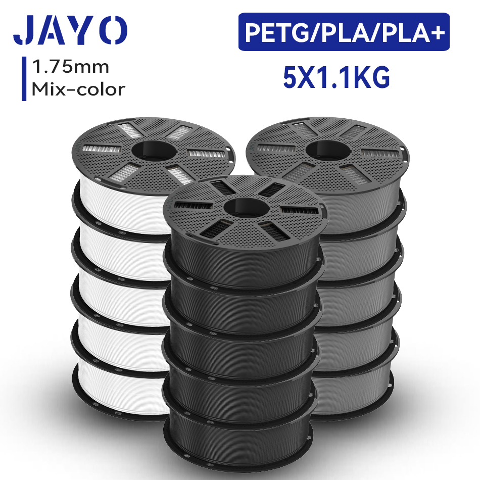 JAYO 3D PETG/PLA/PLA PLUS Prin - Filament 1.75 review and price
