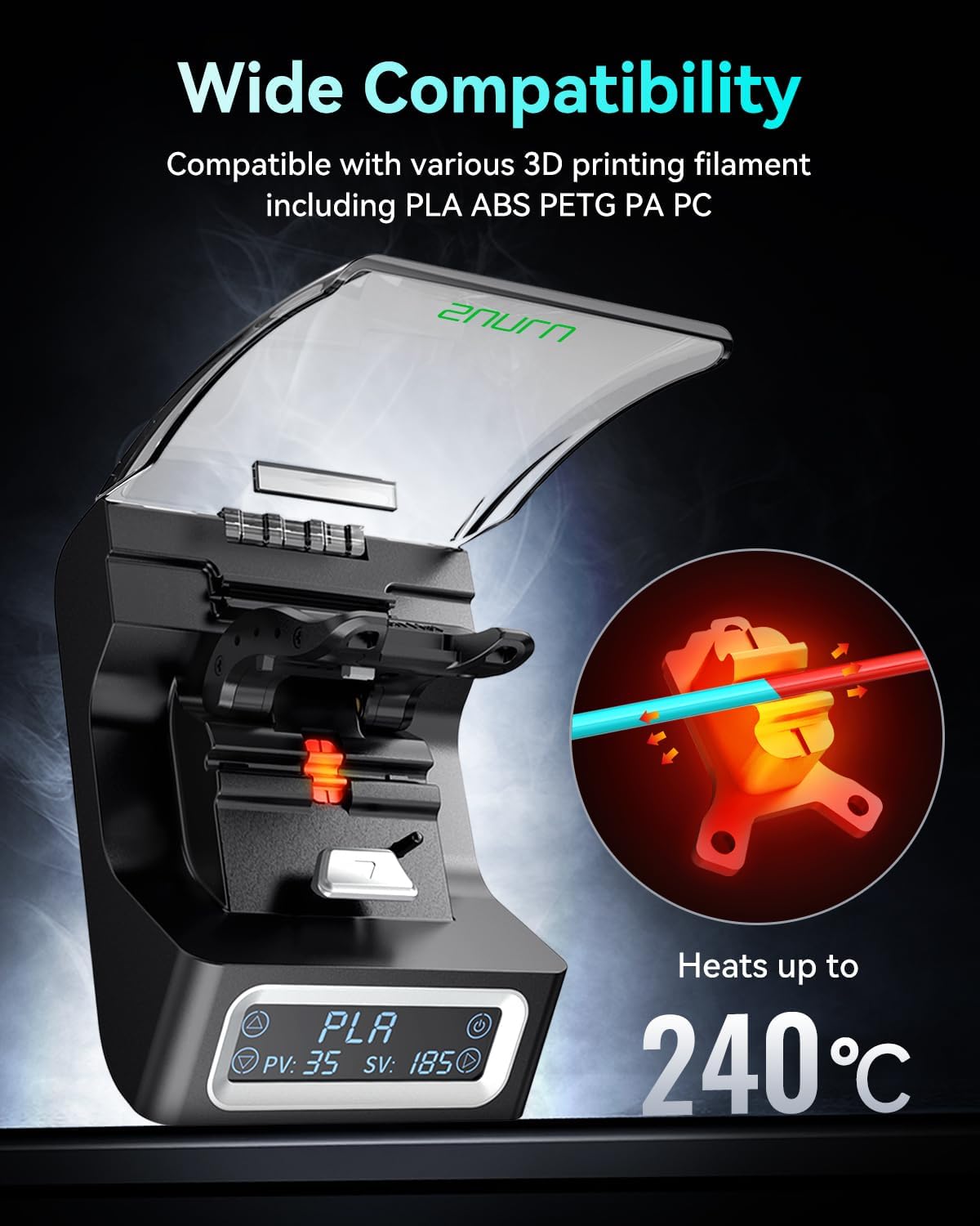 SUNLU FC01 Filament Connector  - Abs Filament review and price