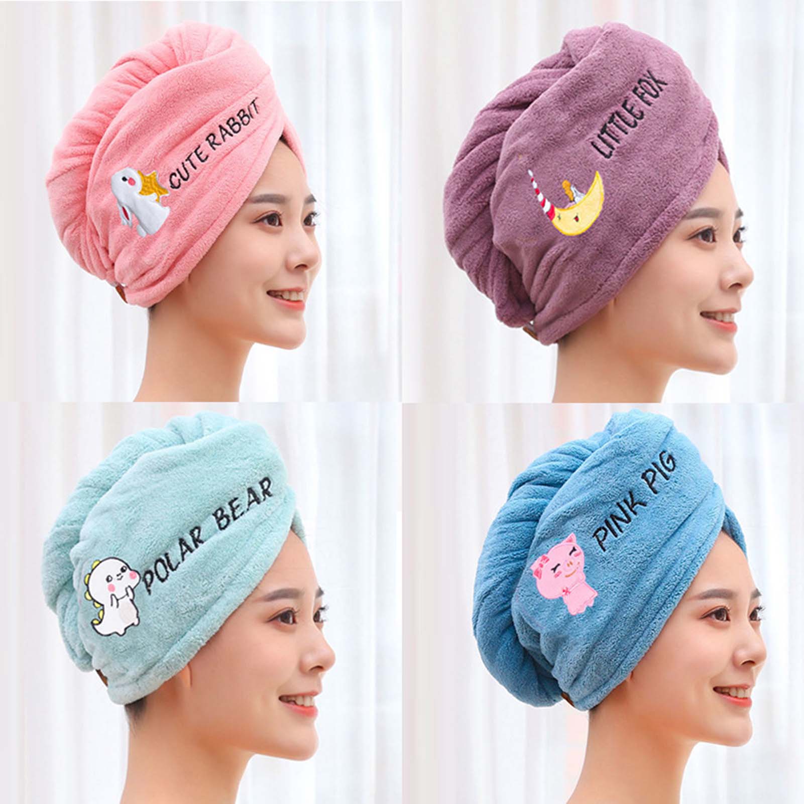 Coral Fleece Womens Hair Towel - Resin Vat review and price