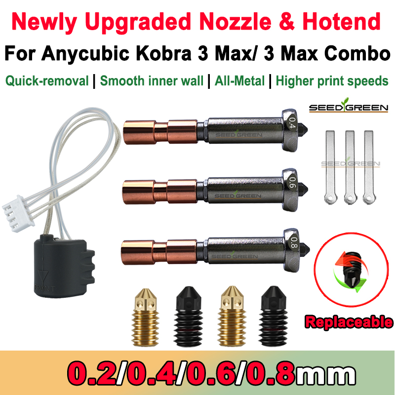 Upgrade Nozzle For Anycubic Ko - Hotend 0.4Mm review and price