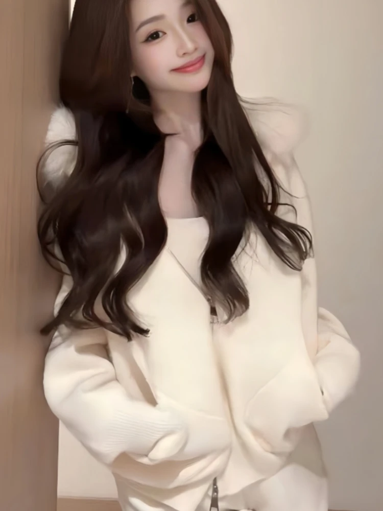 Y2k Autumn Loose Hooded Knitte - Resin Vat review and price