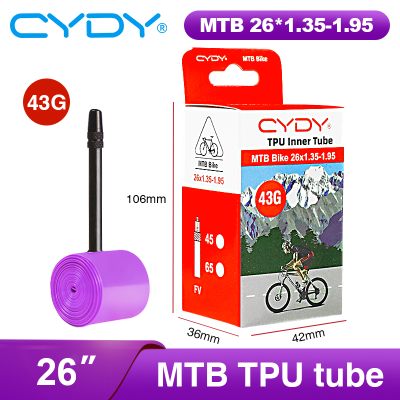 43g CYDY TPU Tube MTB 26 27.5  - Filament 1.75 review and price