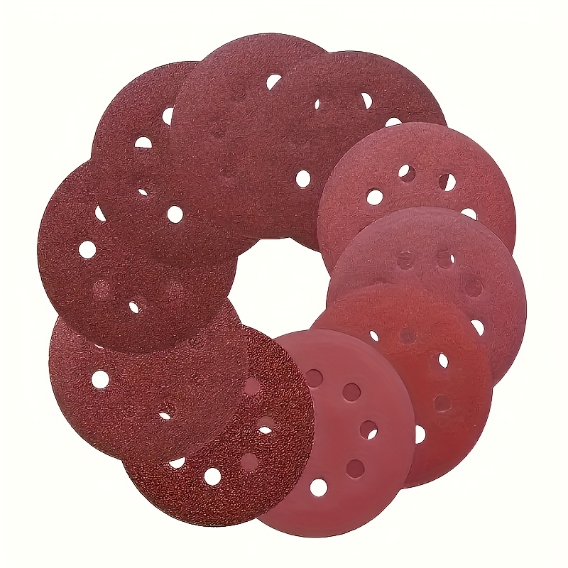 100 Pcs of 5-Inch 8-Hole Sandp - Extruder review and price