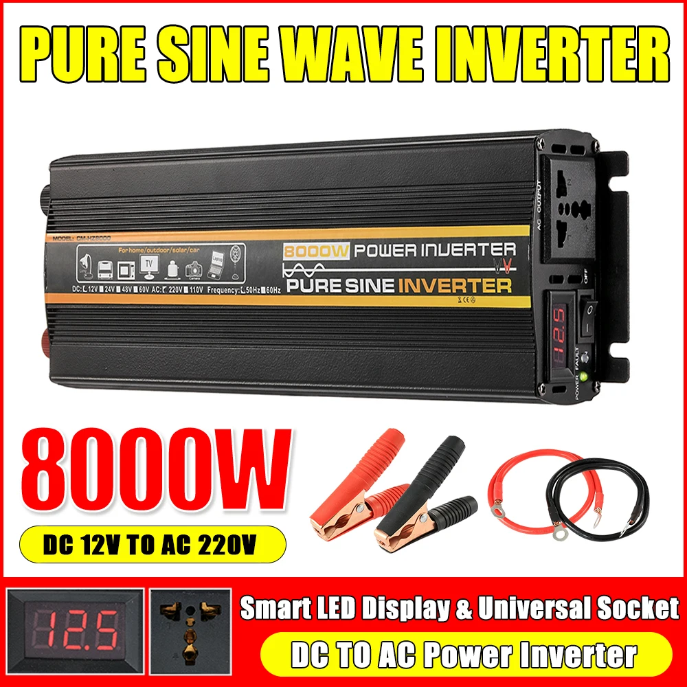 Pure Sine Wave Inverter 12V 24 - Resin Vat review and price