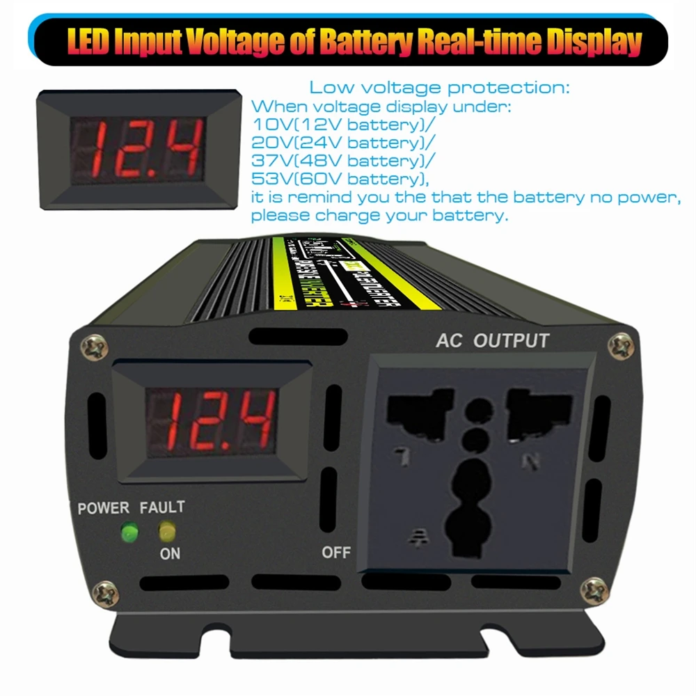 Pure Sine Wave Inverter 12V 24 - Resin Vat review and price