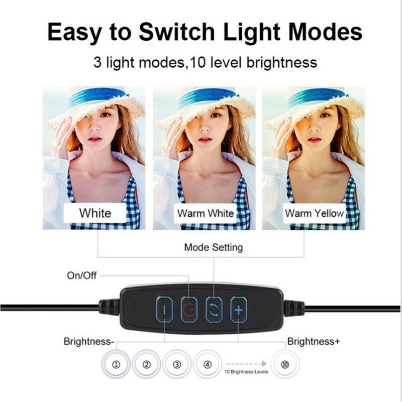 Dimmable Led Ring Light Profis - Glass Bed review and price