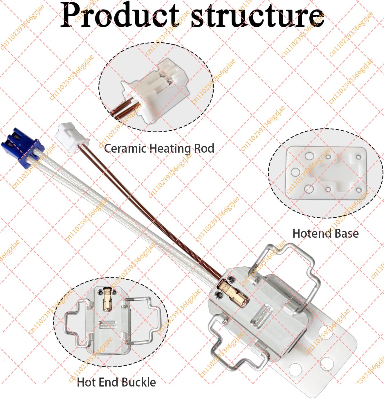 HzdaDeve 0.4 0.6 0.8MM Hotend  - Hotend Assembly review and price