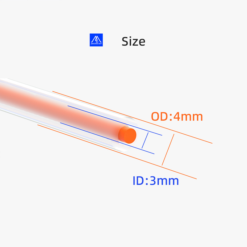 Mellow Semi Transparency ID3mm - Bowden Tube review and price