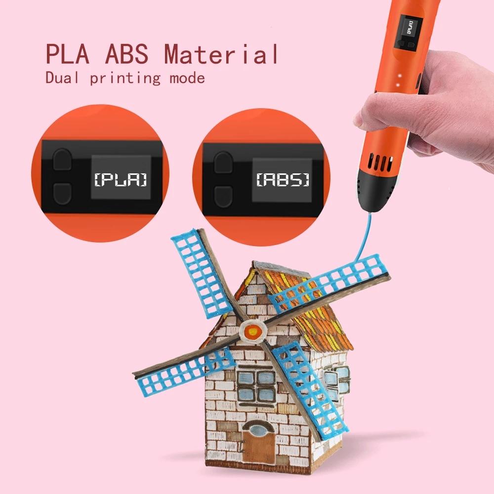 QCREATE 3D Printing Pen 1.75mm - Abs Filament review and price