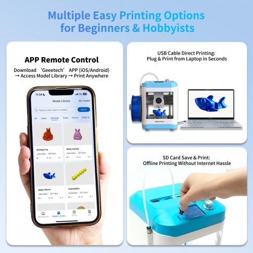 Geeetech EU Warehouse M1S Mini - Fdm Printer review and price