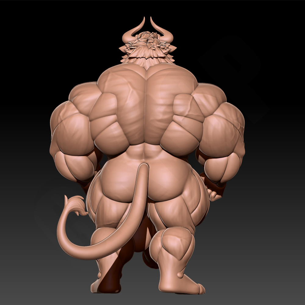 Hunky Fitness Muscle Bull 1/24 - Resin Printer review and price