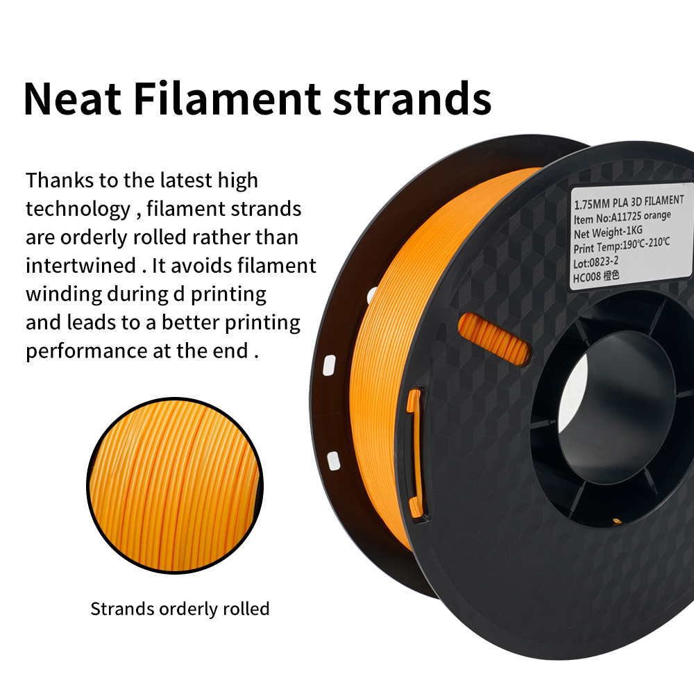5KG Mix Colors PLA filament 1k - Filament 1.75 review and price