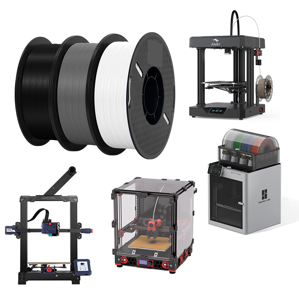 5KG Mix Colors PLA filament 1k - Filament 1.75 review and price