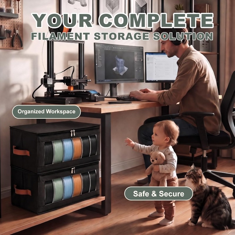 3D Printer Filament Storage Co - Enclosure 3D Printer review and price