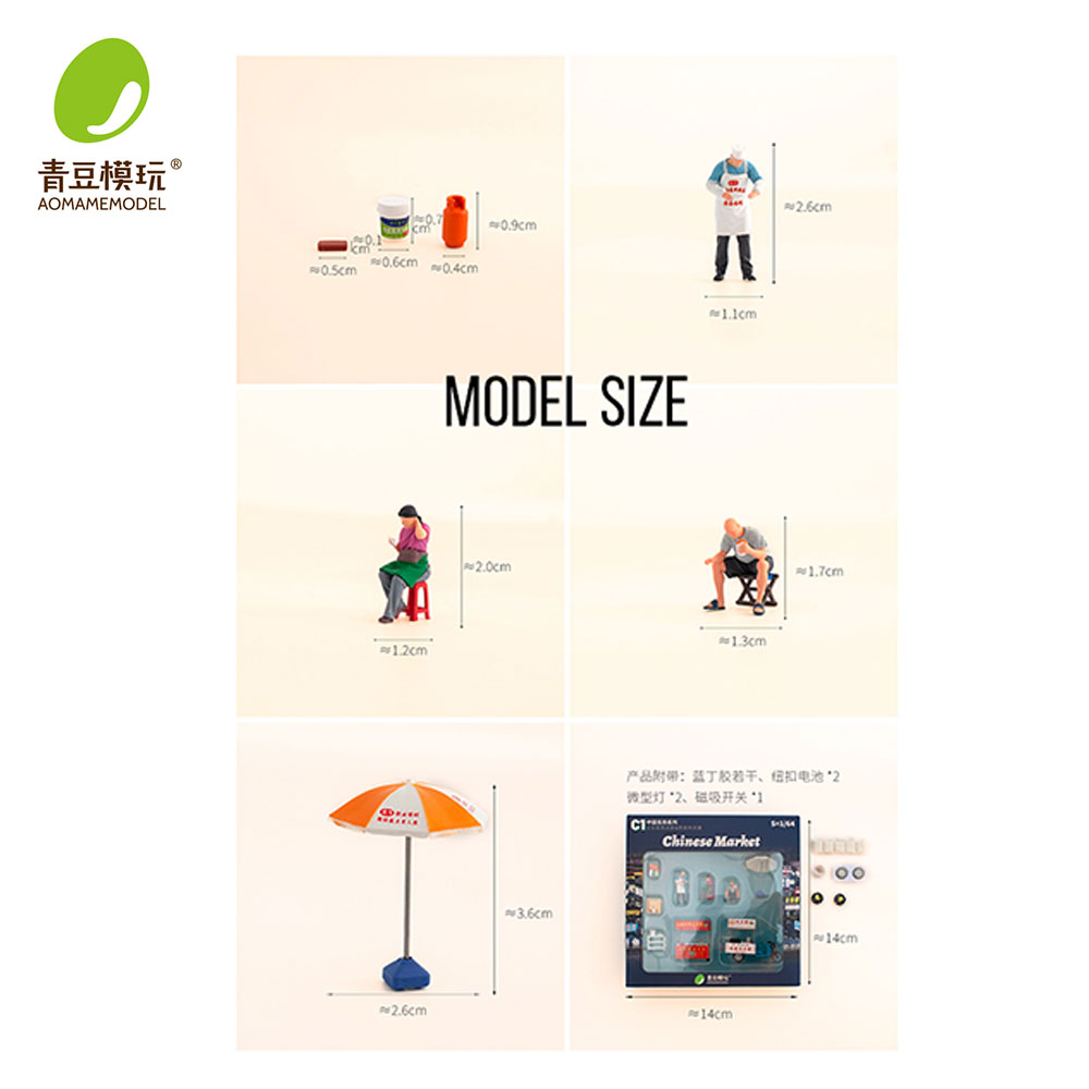 1/64 Night market s Model Kit- - Resin Printer review and price