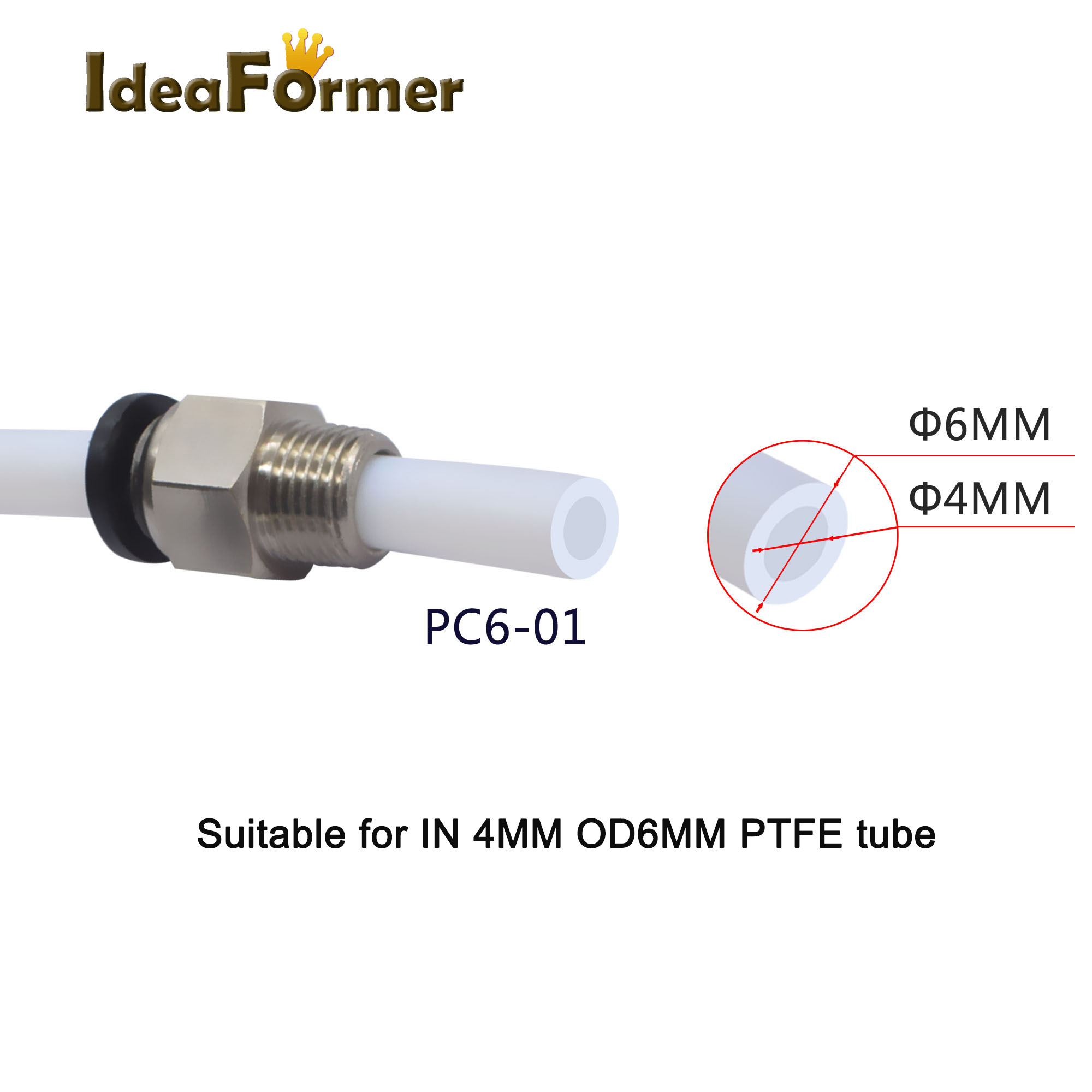 5pcs Quick Fitting PC4-01 PC6- - Filament 1.75 review and price