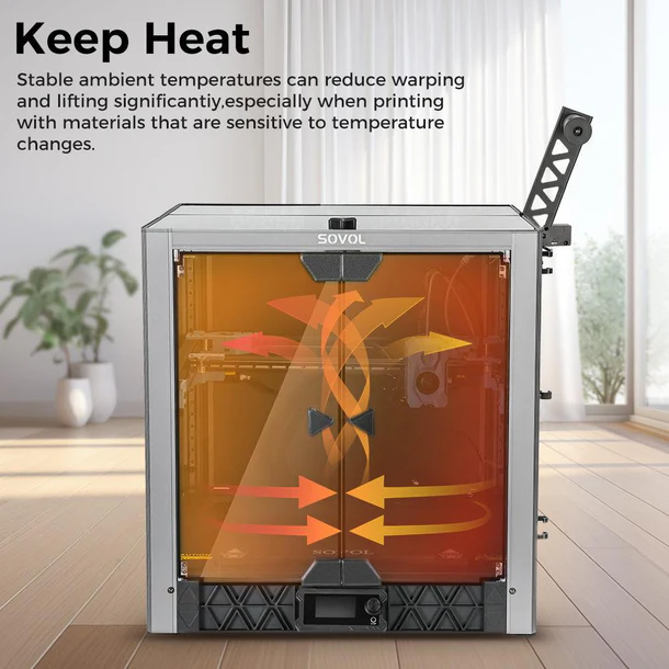 Sovol New Launched 3D Printer  - Enclosure 3D Printer review and price