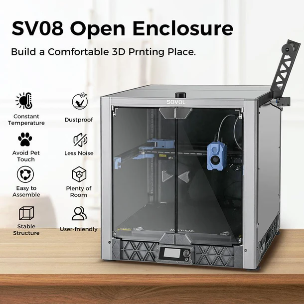 Sovol New Launched 3D Printer  - Enclosure 3D Printer review and price