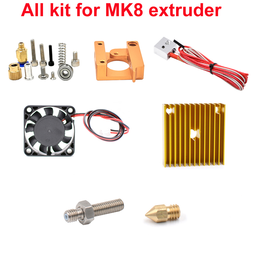 MK8 Extruder Kits J-head Hoten - Filament 1.75 review and price