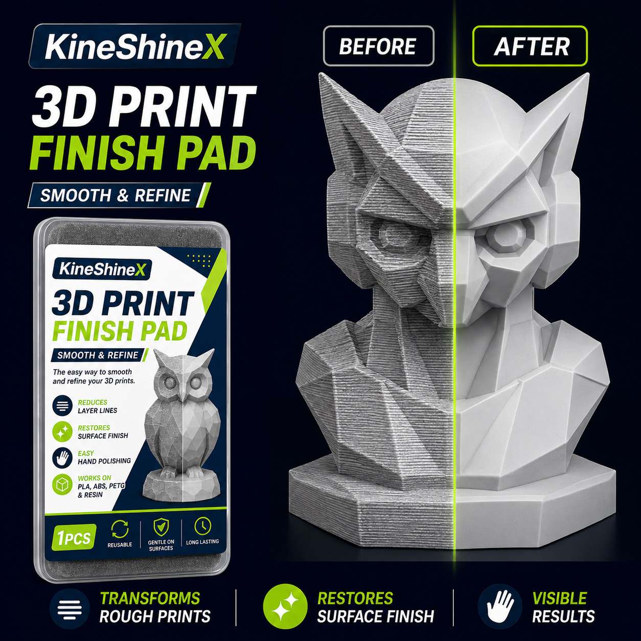 3D Print Finishing Pad, Reusab - Resin Printer review and price