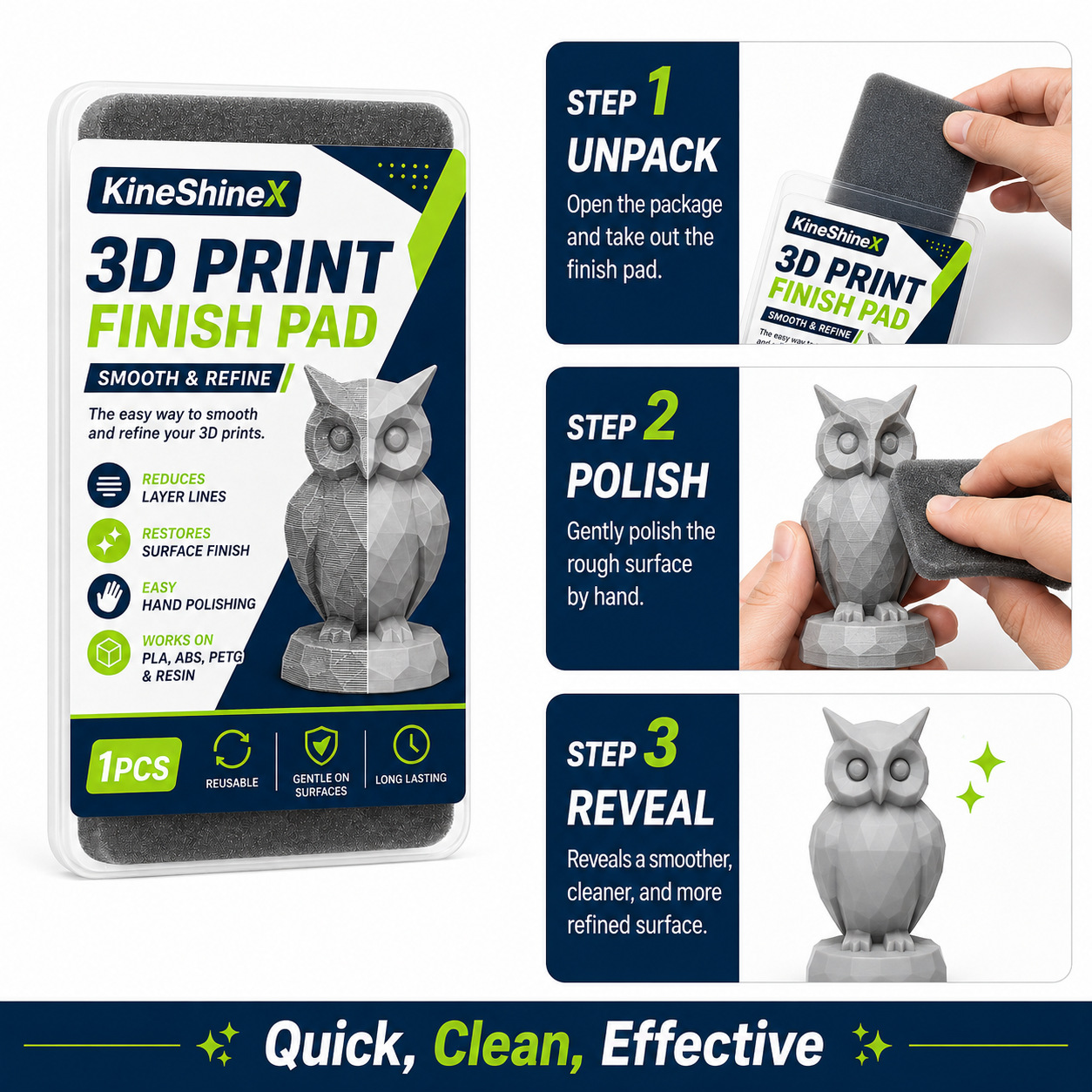3D Print Finishing Pad, Reusab - Resin Printer review and price