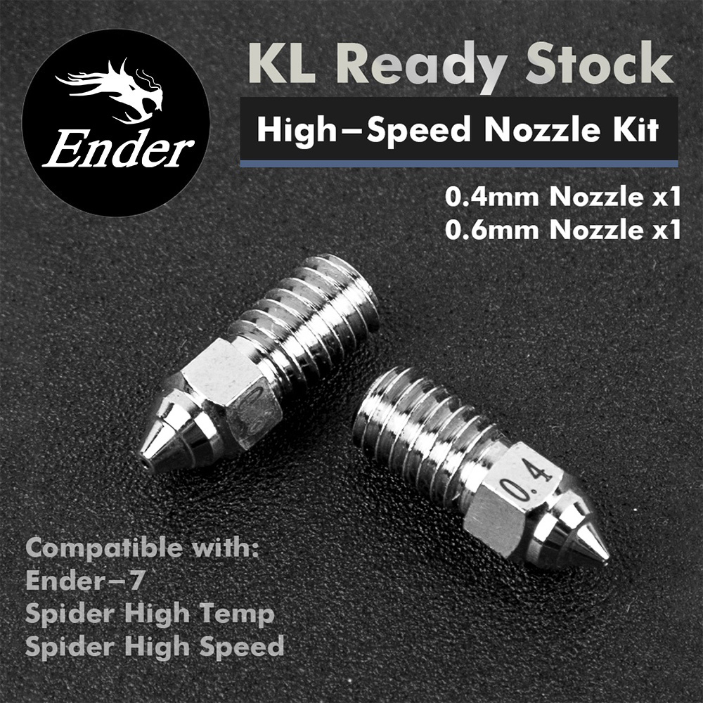 Ender High Speed Nozzle Kit 2p - Fdm Printer review and price
