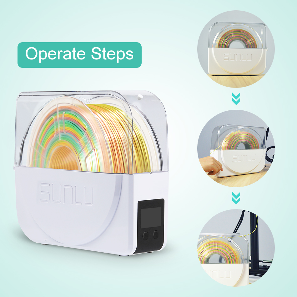 SUNLU Filament Dryer S1 Plus B - Enclosure 3D Printer review and price