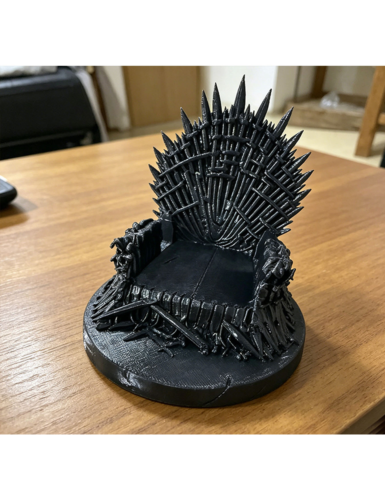 3D printed black phone holder, - 3D Printer Stand review and price
